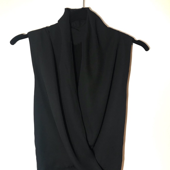 LAST 1▪️Black Chantelle Drape Bodysuit - Picture 4 of 5